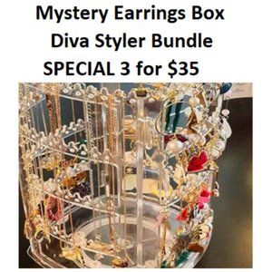 Earrings‎ Mystery Box - Gorgeous Women's Pierced Earrings